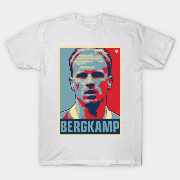 Bergkamp T-Shirt by DAFTFISH